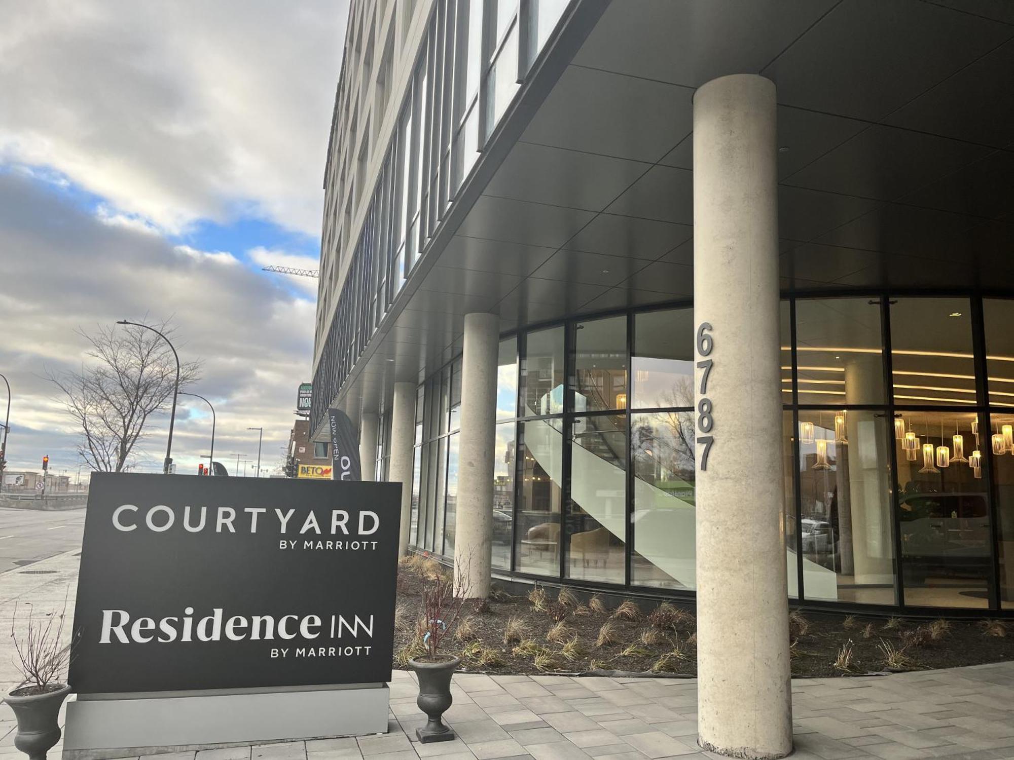 Residence Inn Montreal Midtown Екстер'єр фото